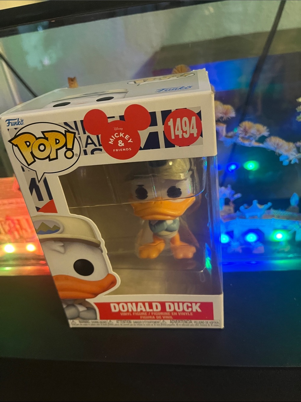 Donald Duck Funko Pop in box